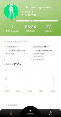 Butts training android App screenshot 2