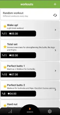 Butts training android App screenshot 3